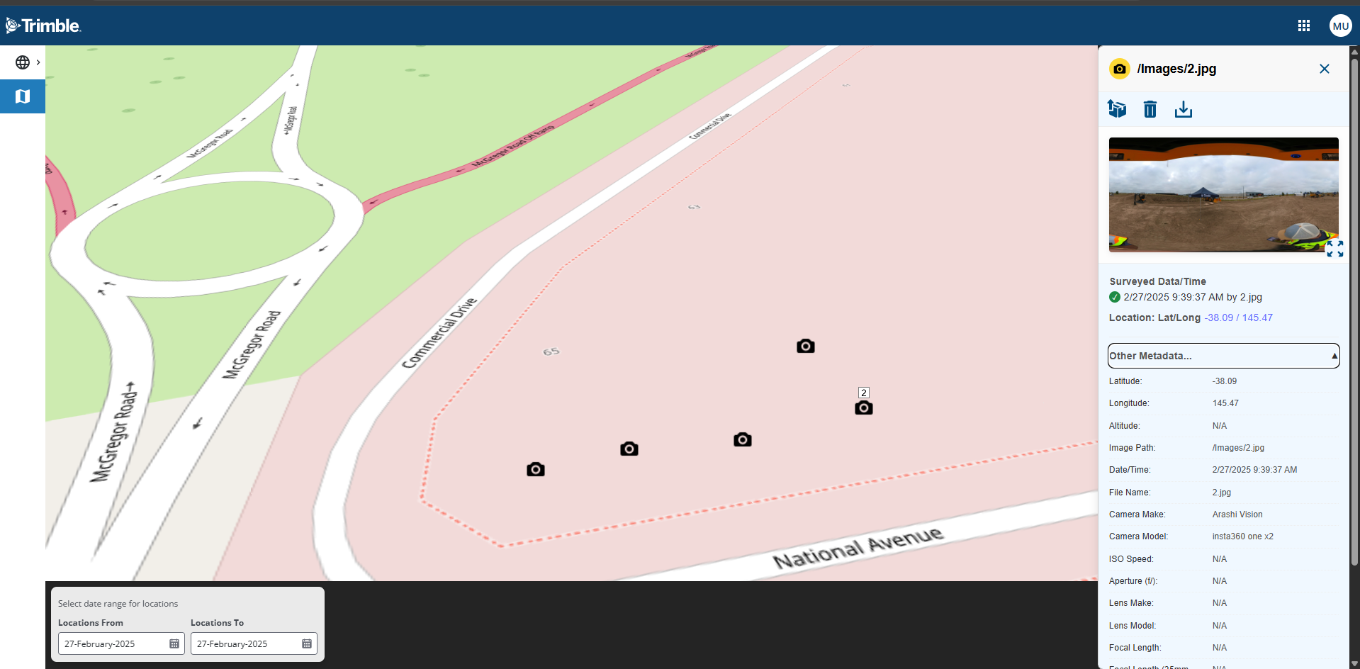 Trimble Student Project